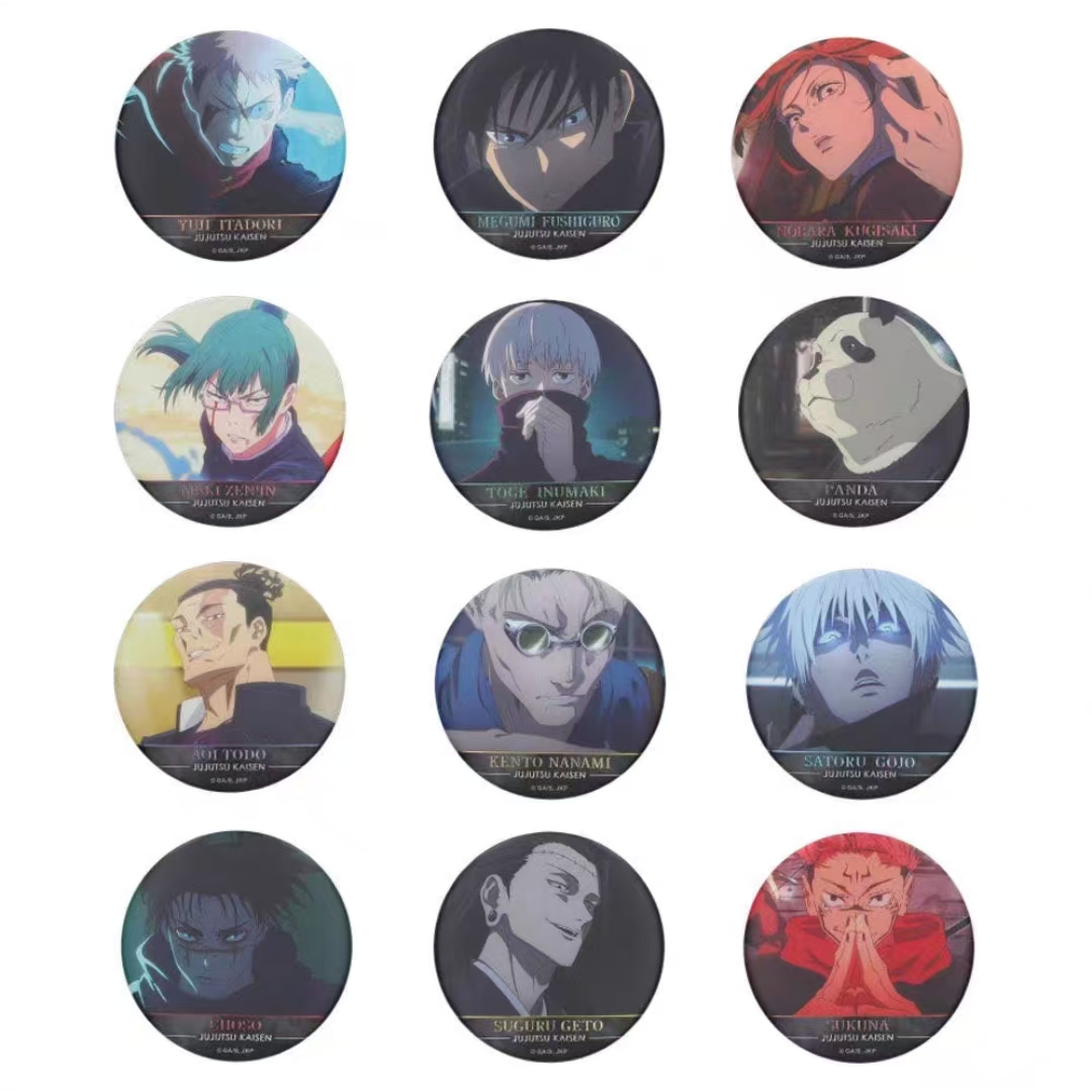 【日谷  默认官瑕】咒术回战 JS限定浮雕第五弹 吧唧盲盒（代拆）