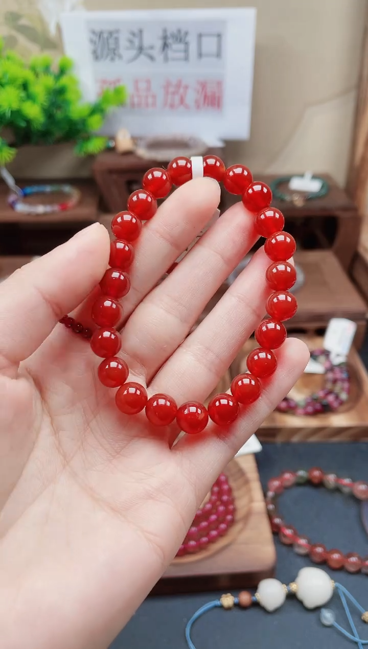 【闪购商品】玛瑙/玉髓手链未镶嵌K228