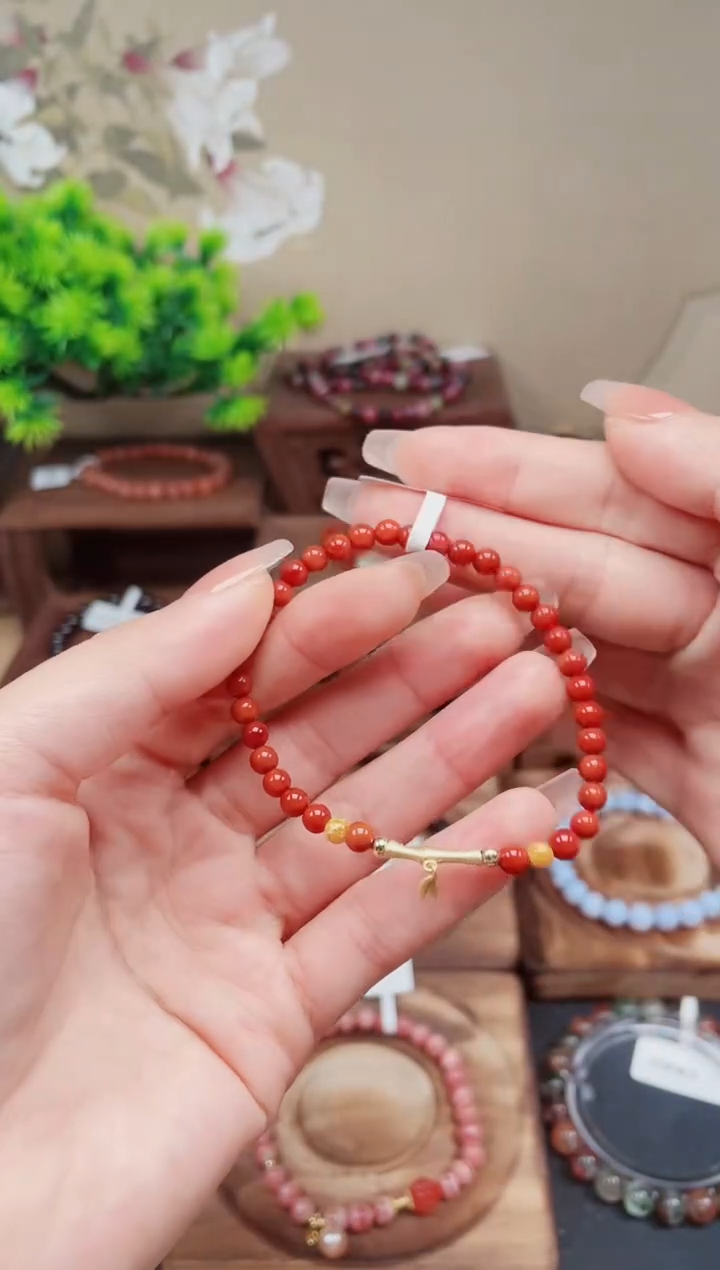 【闪购商品】南红玛瑙手链未镶嵌RY246