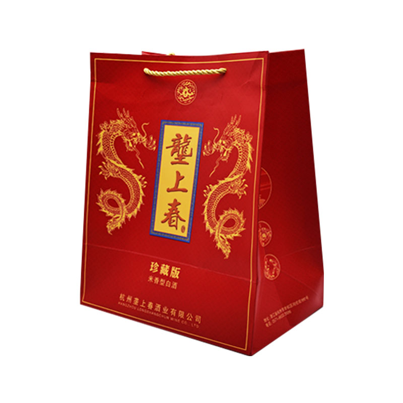 双瓶一提手提礼品袋