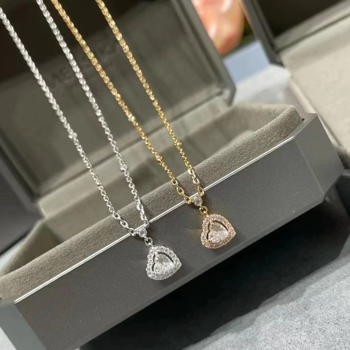 铜合金项链 MesS 灵动爱心项链