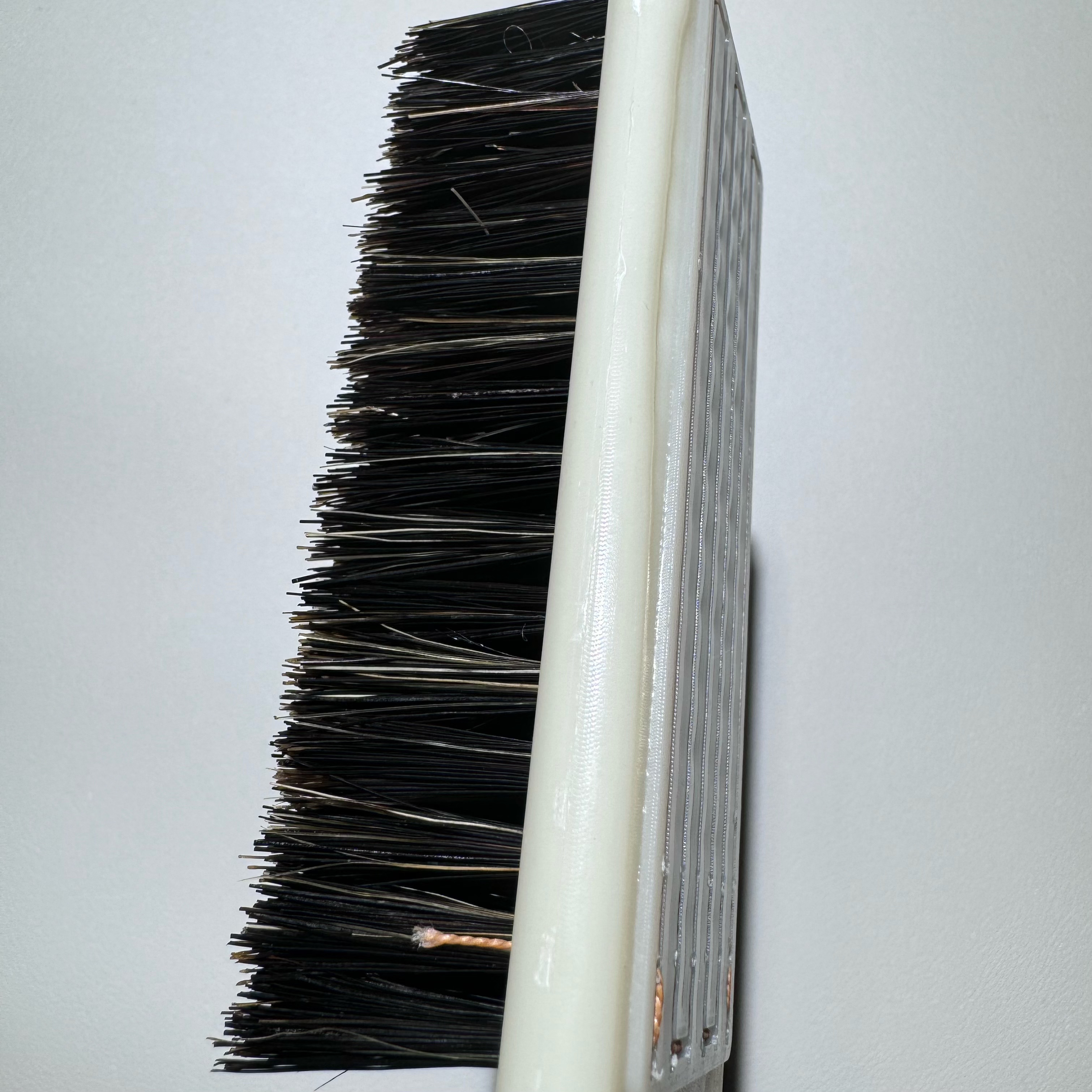 猪鬃刷 隐山叙·主播同款手工六排硬猪鬃刷文玩核桃打底