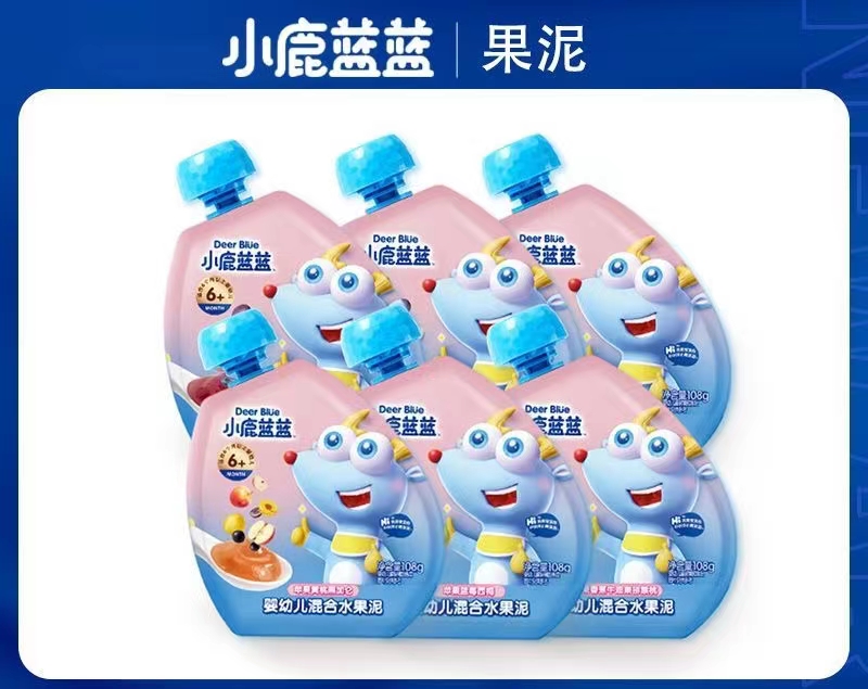 混合水果泥（小//鹿/蓝蓝）