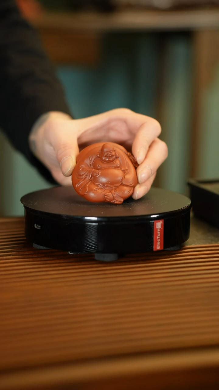 【闪购商品】紫砂茶宠躺平佛