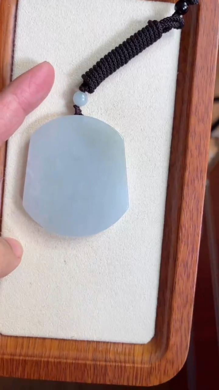 【闪购商品】翡翠颈饰未镶嵌孤品50+43*5.7