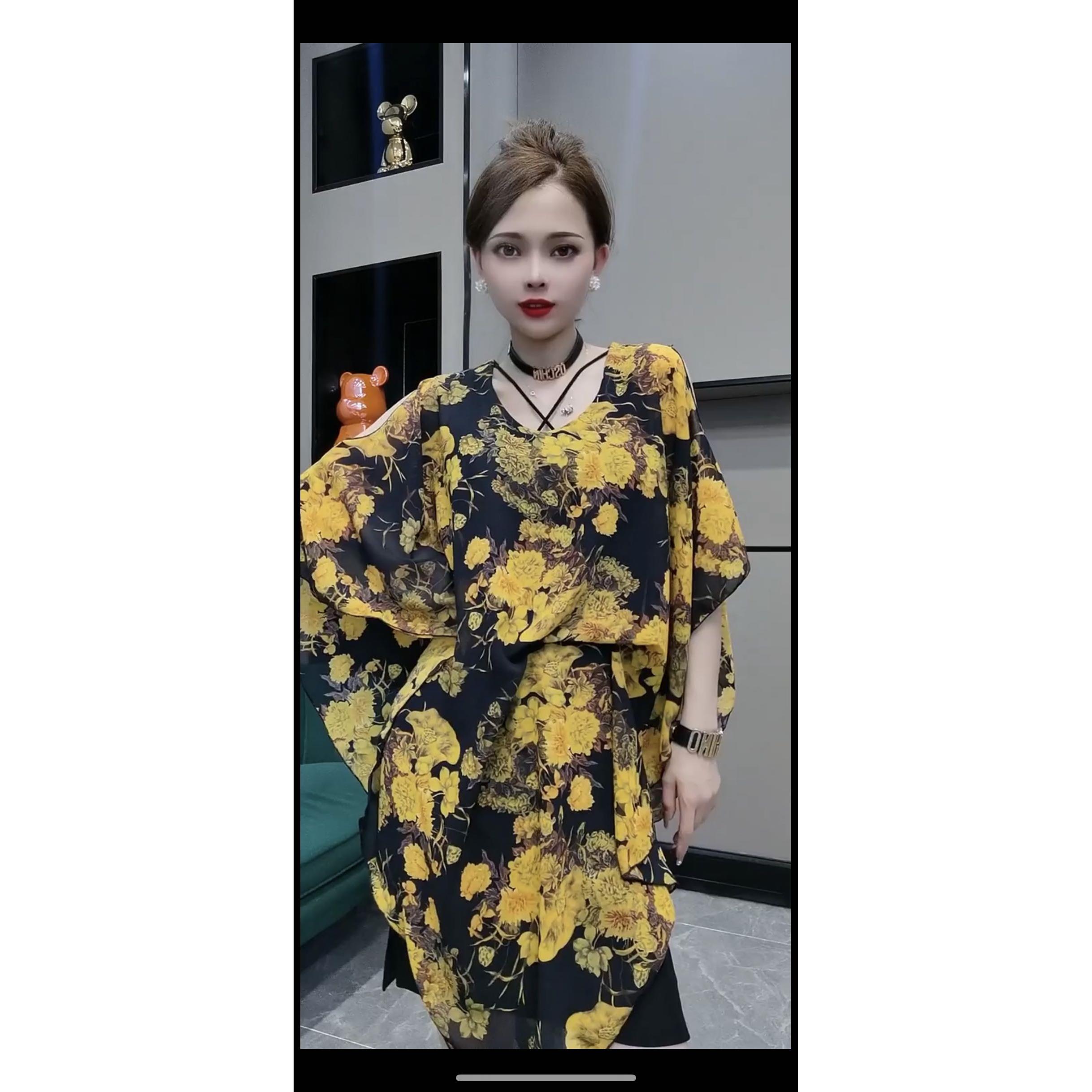 708#新款洋气时尚不等式漏肩个性连衣裙.腰部孔洞三点是定位点】