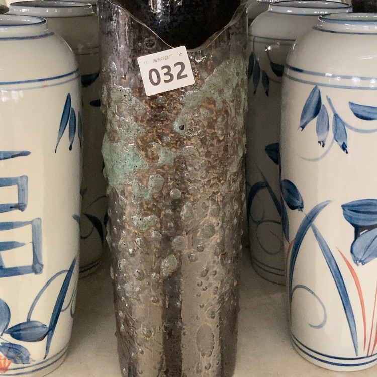 【闪购商品】陶瓷花盆032口12高40默认微瑕