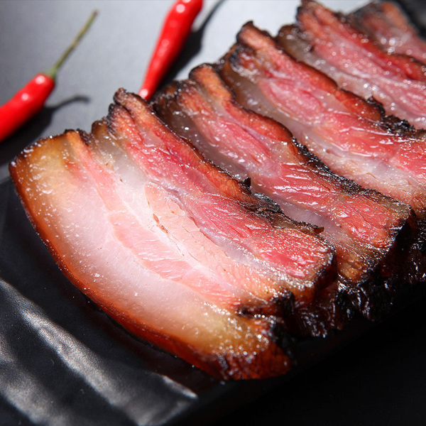 南漳印象老家正宗农家自制烟熏土猪腊肉