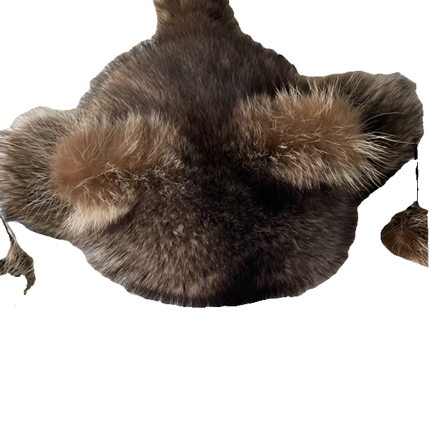 小浣熊帽子时尚百搭保暖一体帽