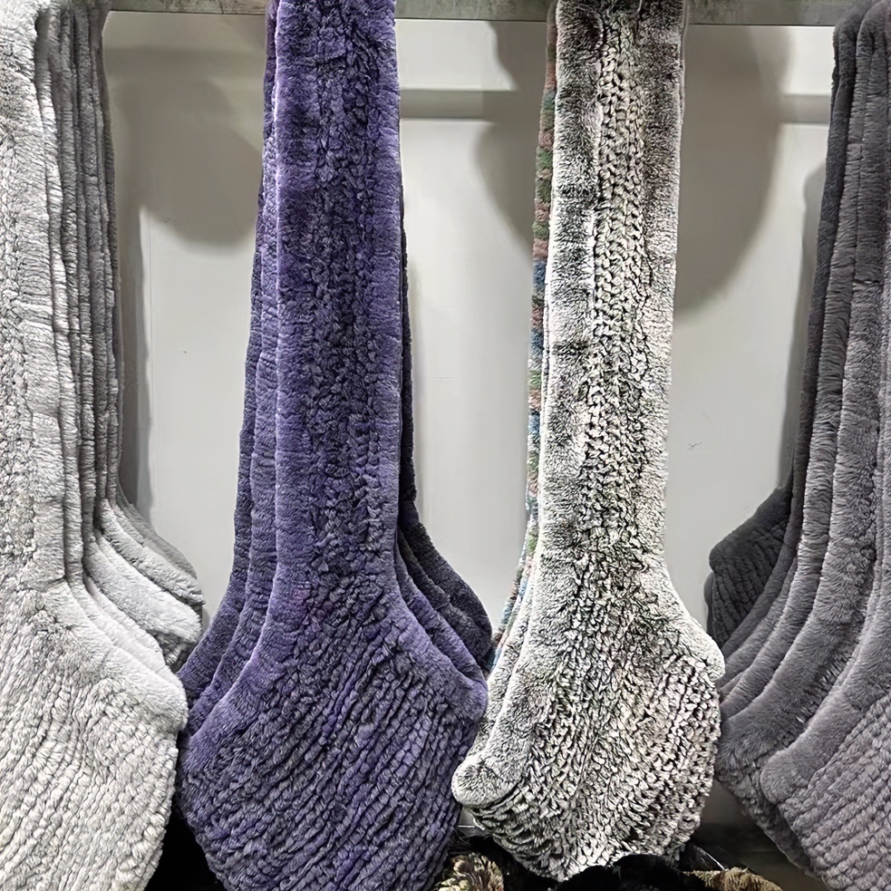 新款塔图猫一体手工编制时尚风雪帽