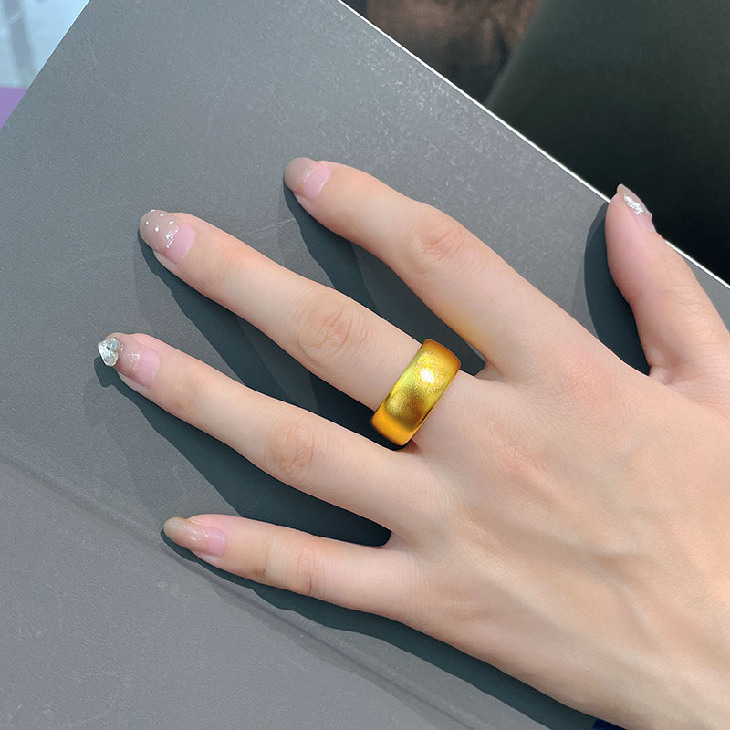 足银戒指 爆款网红素戒古法魔戒指环男款时尚女款气派情侣简约