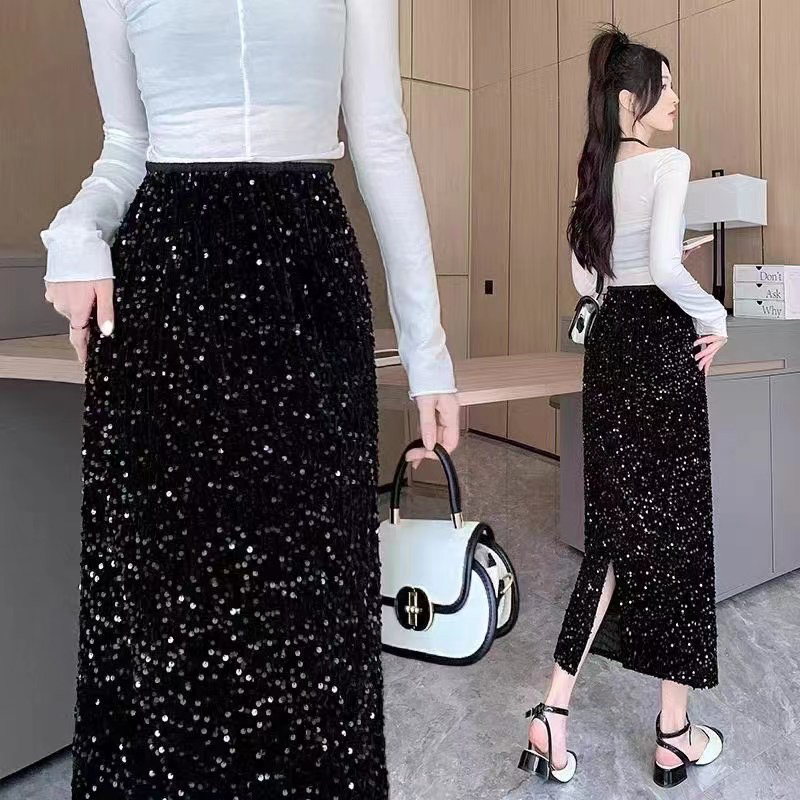 早春新款时尚鱼尾裙