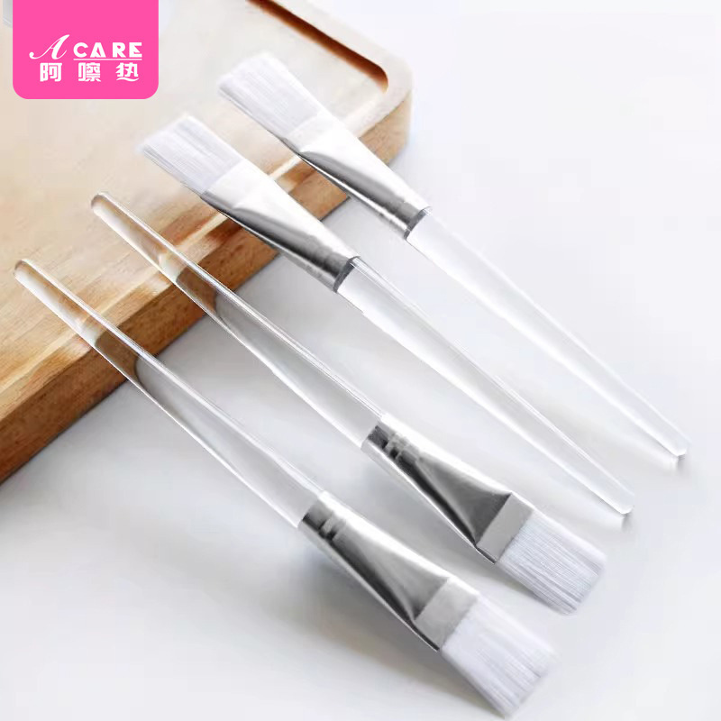 面膜刷CA1V25-软毛刷头长柄透明刷子涂抹式小巧化妆家用