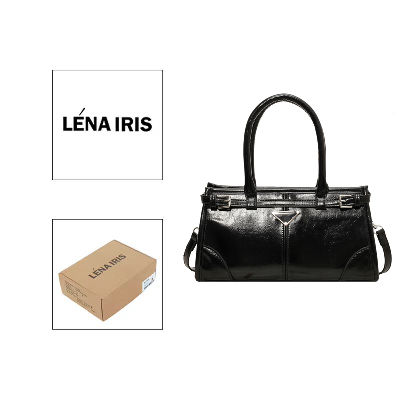223【带礼盒】LÉNA IRIS时尚轻奢小众手提女包百搭休闲单肩斜跨包