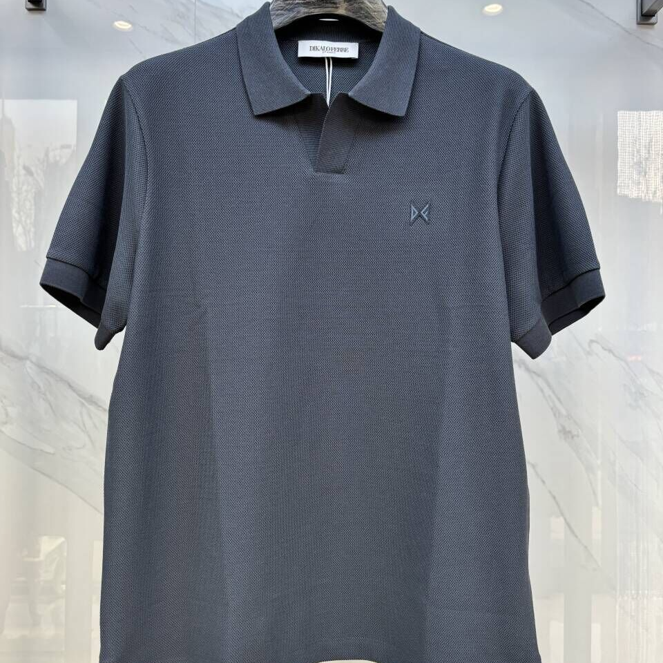 DIKALO FERRE/迪卡里奥 费雷男士半袖品质休闲polo透气灰色
