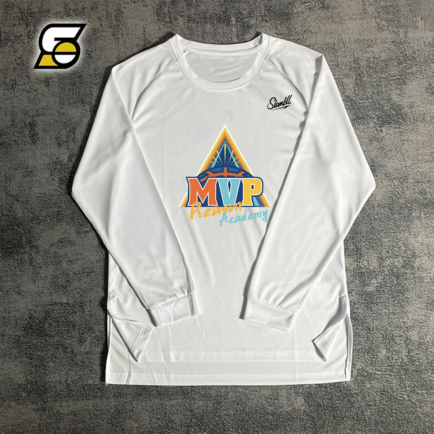 SLAMBLL REASON联名运动长袖透气投篮服T恤男篮球训练服速干上衣