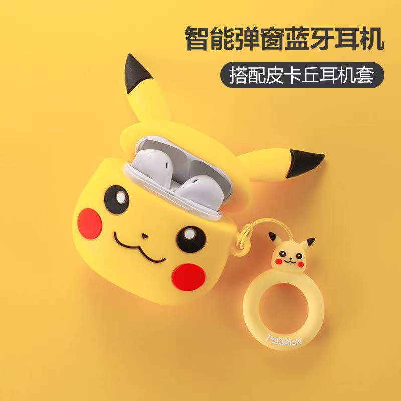 卡通双耳无线耳机可爱适用华为vivo小米OPPO安卓通用苹果蓝牙耳机