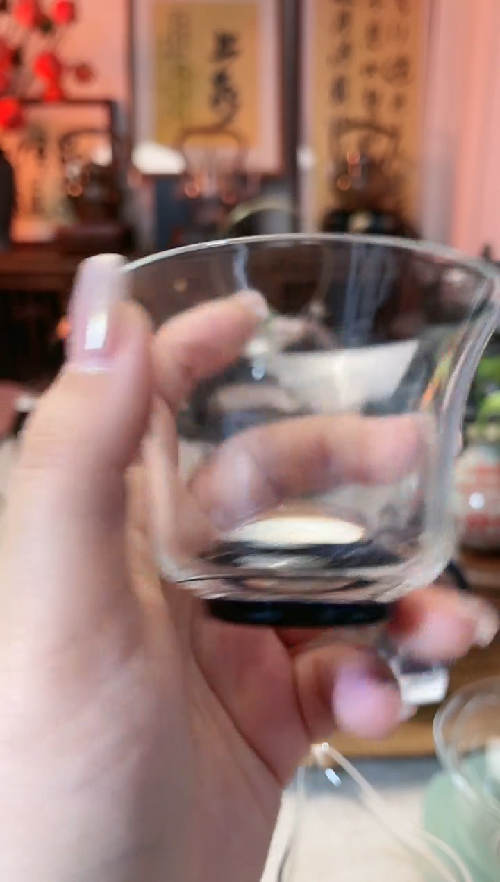 【闪购商品】玻璃斑斓主人杯