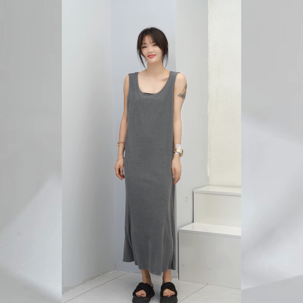 可可严选【海棠裙】女装连衣裙气质舒适时尚百搭打底中长款休闲902