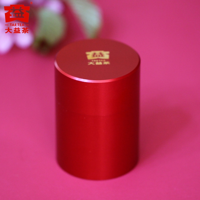 大益茶叶罐 大益钛合金茶叶罐