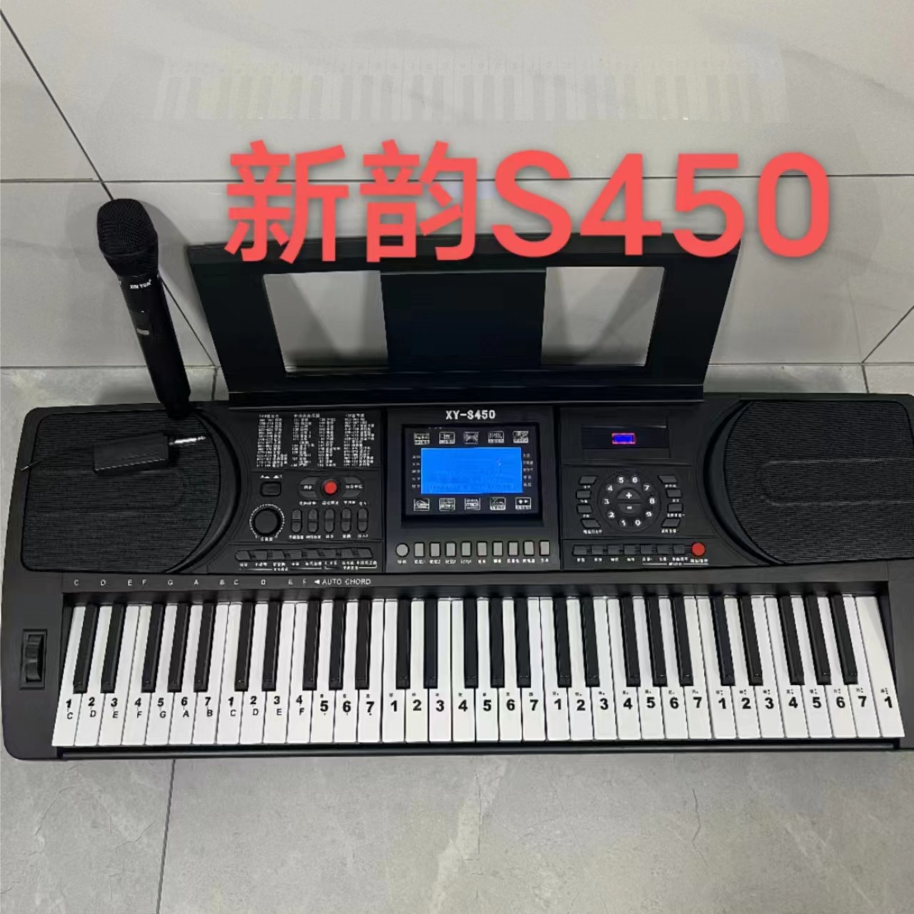 新韵新韵S450充电款（K歌直连麦克风、蓝牙）