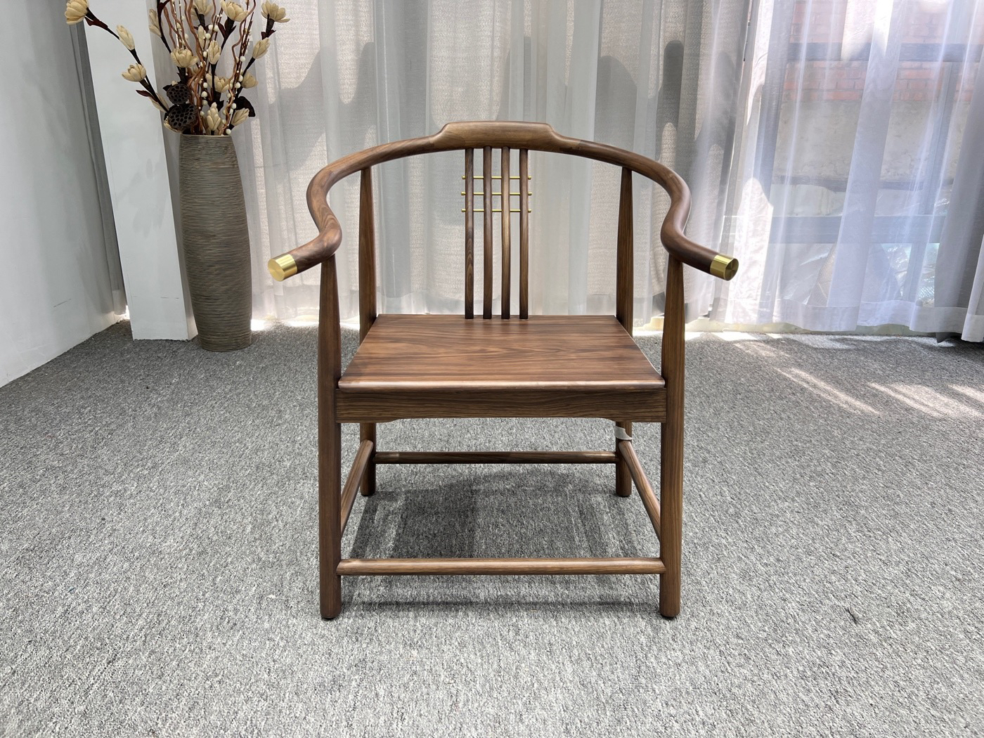 乌金木尚雅客椅 茶椅 53*50*83*45(样品处理)