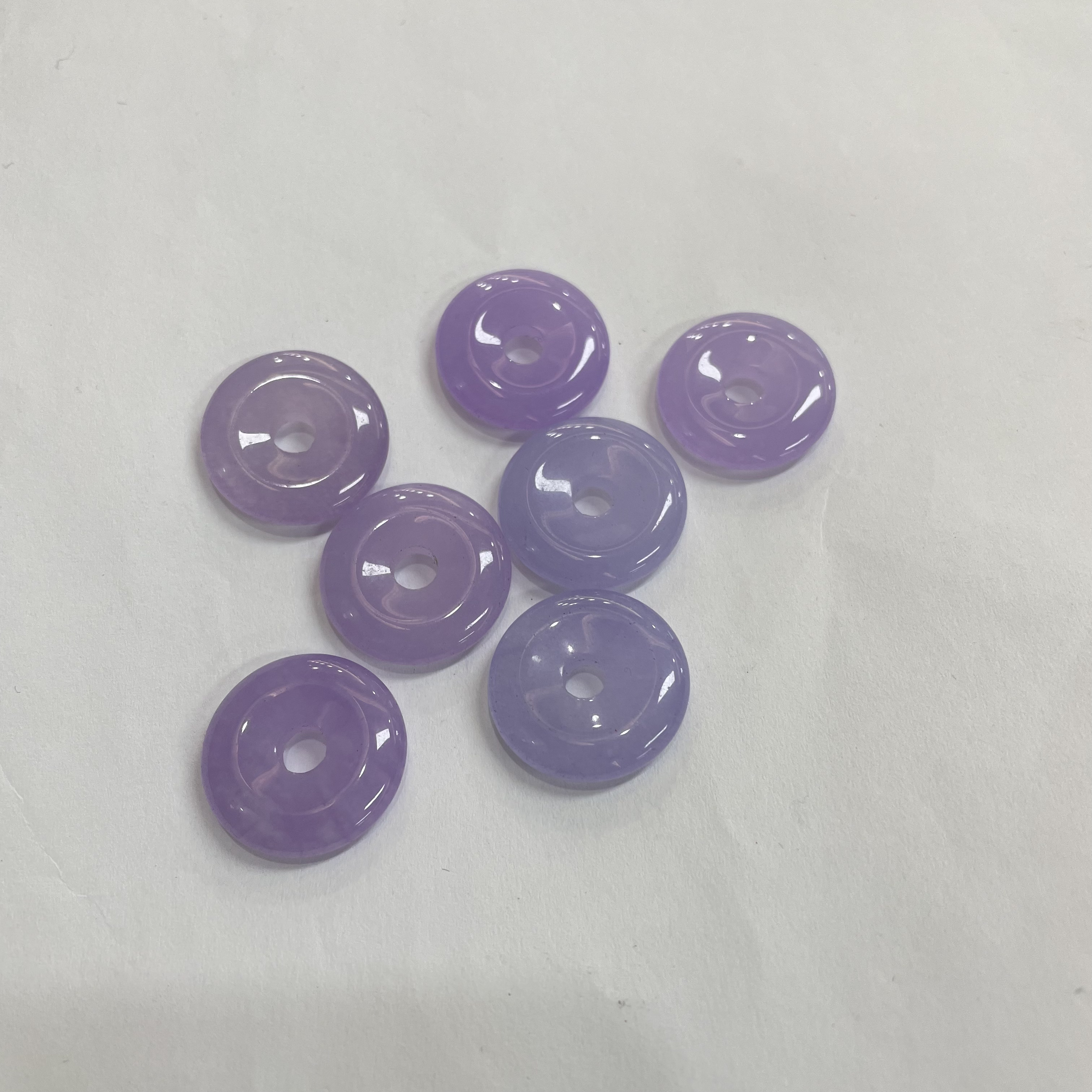 紫翡平安扣*（单个多样性发货）