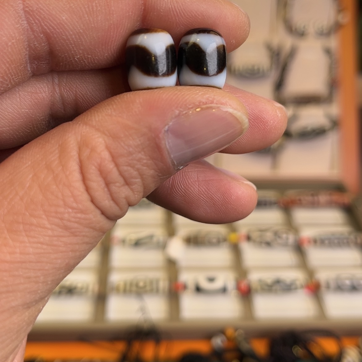 【闪购商品】玛瑙/玉髓颈饰合金