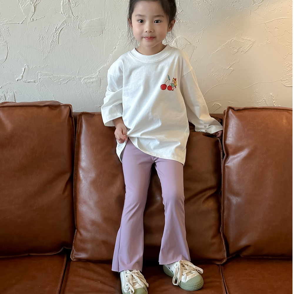 【小Musae】2024秋季新款运动法式尤莱特弹力女童春秋打底瑜伽裤