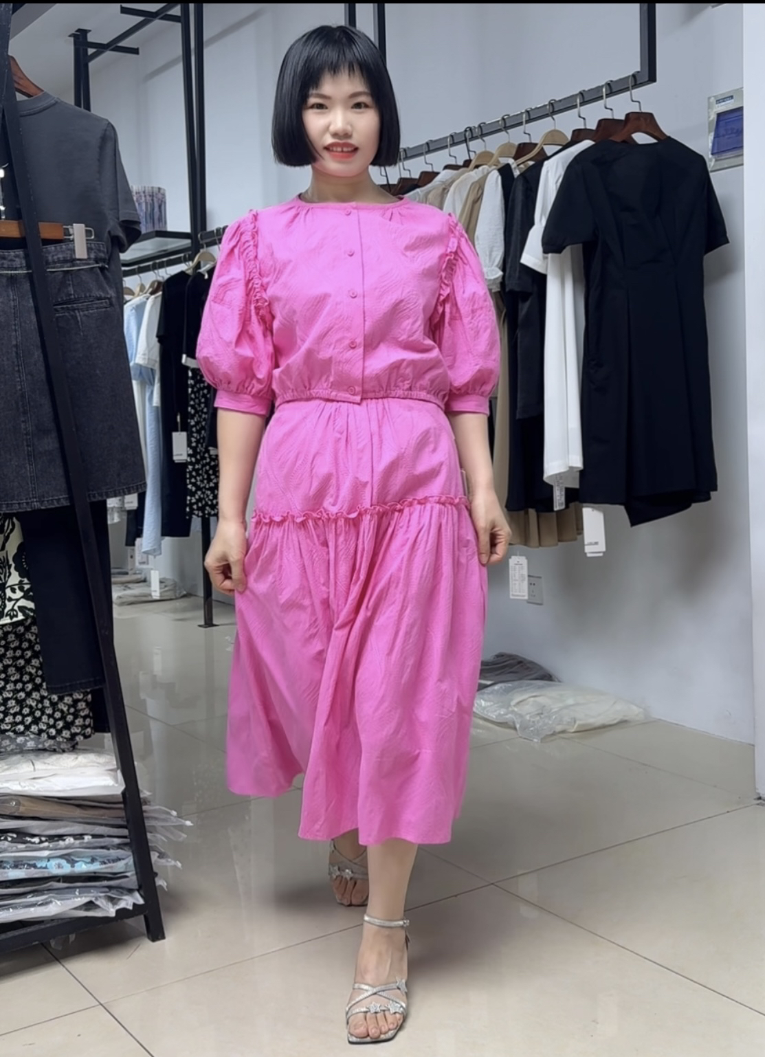 实体店档口批发夏装集合专拍链接¥109-199