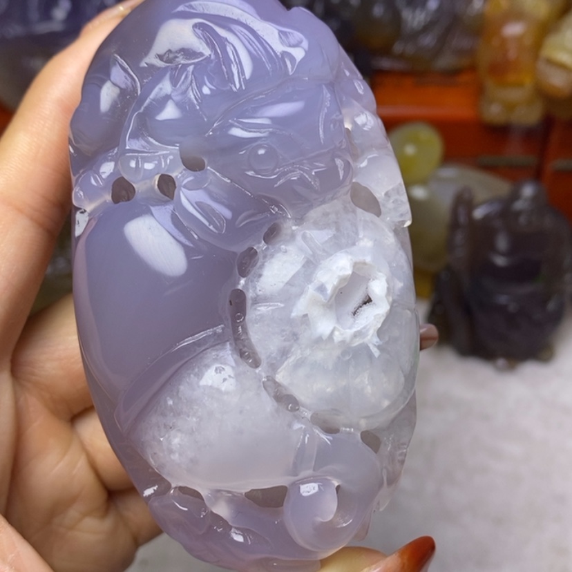 【闪购商品】玛瑙/玉髓手把未镶嵌想*记