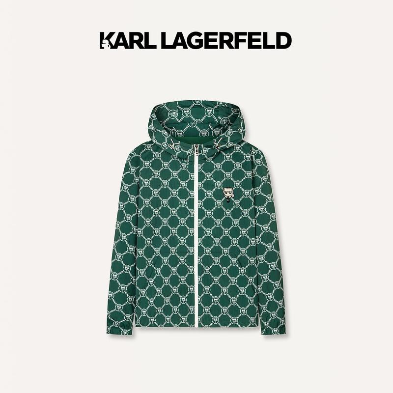 【臻享男装】KARL LAGERFELD卡尔拉格斐24夏钉珠夹克1K1D10101019