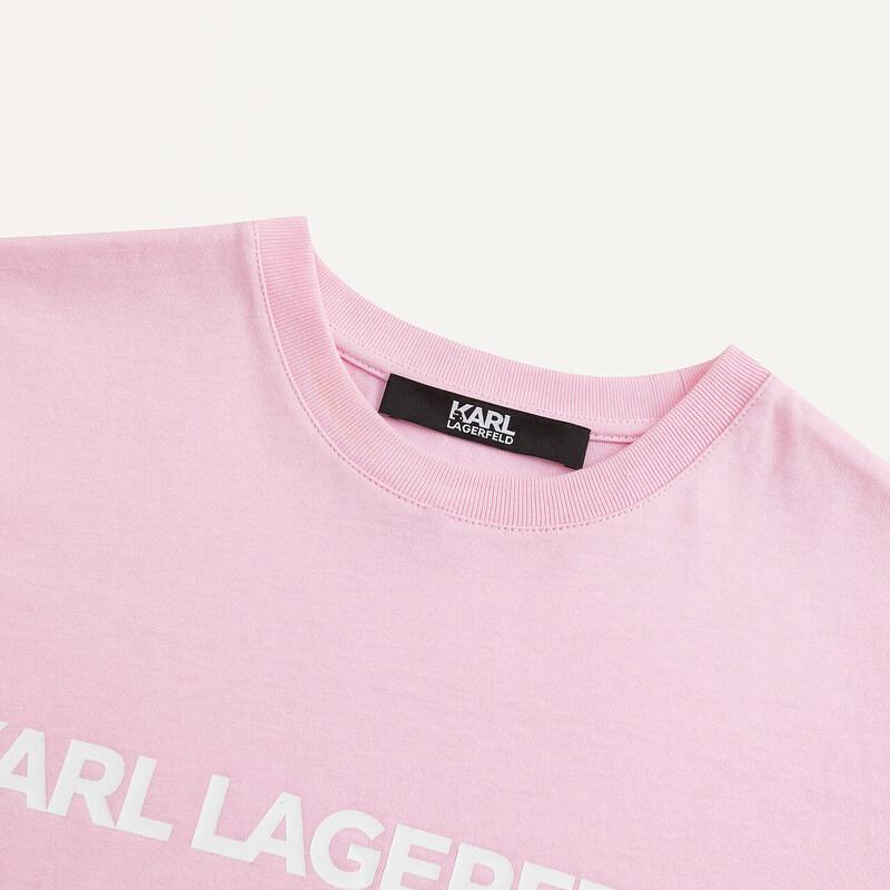 【蜜思仝专享】KARL LAGERFELD春KLlogo印花T恤242E1731