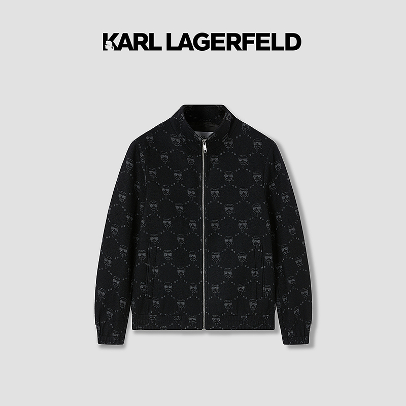 【小陆专享】KARL LAGERFELD卡尔拉格斐冬季夹克1K1C70101110