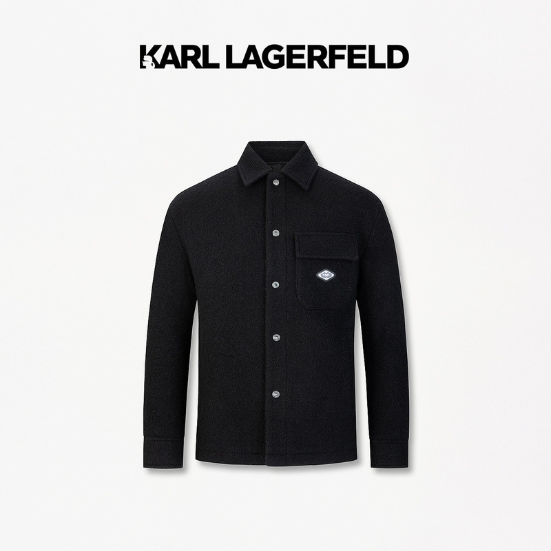 【臻享男装】KARL LAGERFELD卡尔拉格斐2024新款夹克1K1D70101020