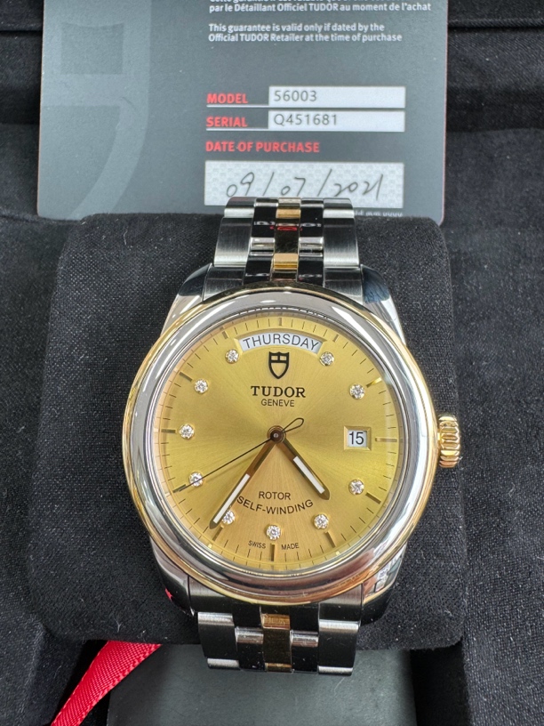 95新 TUDOR/帝舵 95新/帝舵骏珏/表经39mm/全套2021年/公价35300