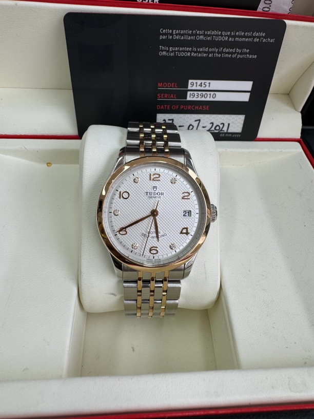 95新 TUDOR/帝舵 95新/帝舵1926/表经36mm/全套2021年公价31000