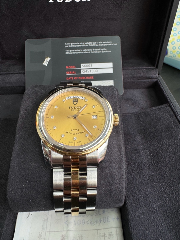 95新 TUDOR/帝舵 95新/帝舵骏珏/表径39mm/全套2021年