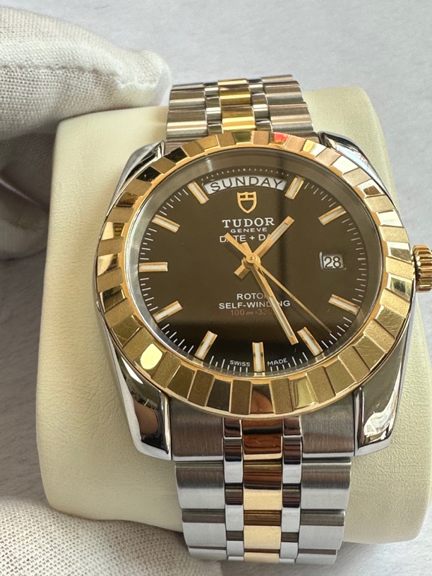 95新 TUDOR/帝舵 95新/帝舵/表经41mm/自动机械/单表/间18k黄金