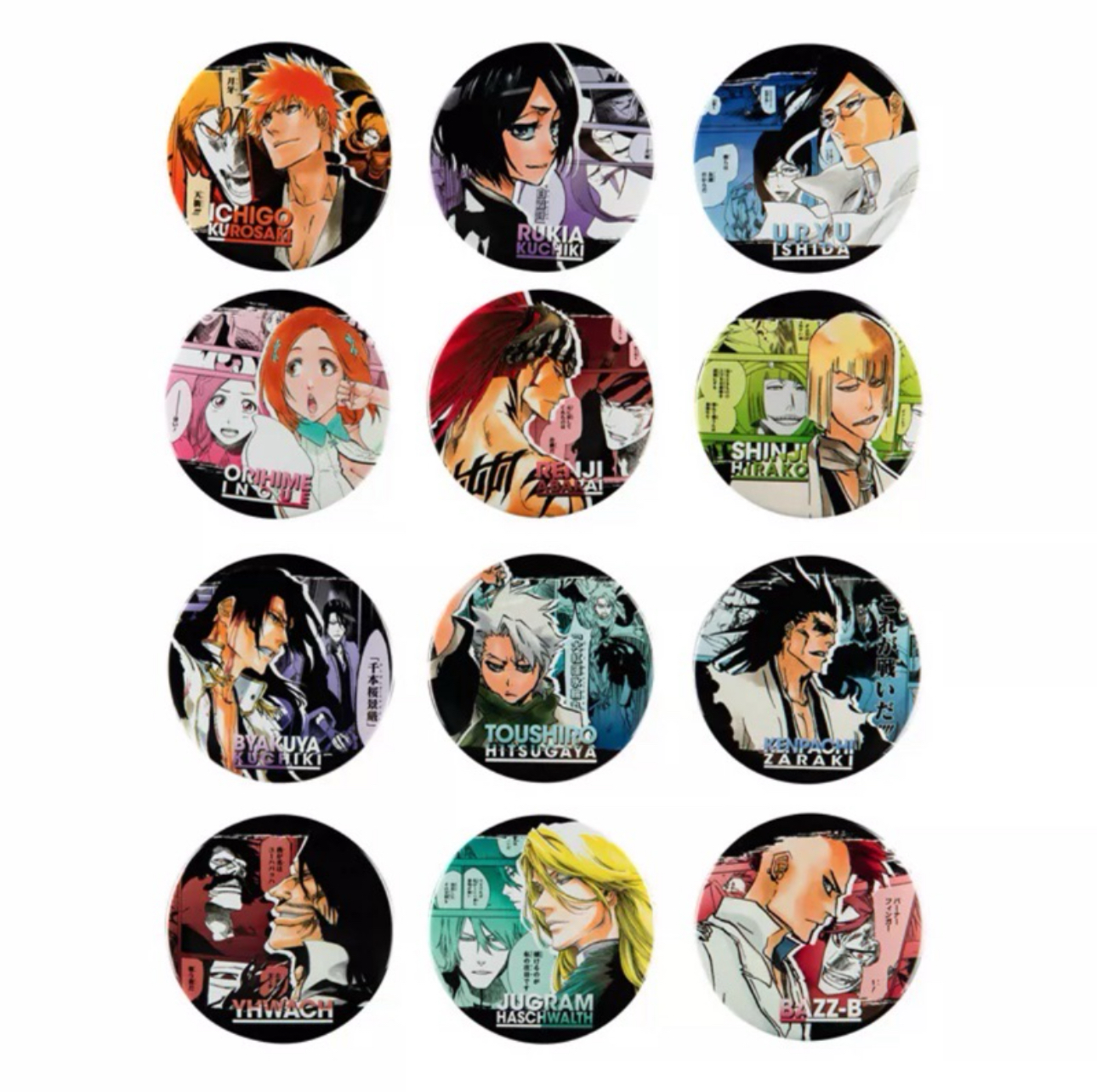 jf死神千年血战篇原画吧唧 随机一发‘两件包邮，默认初瑕’