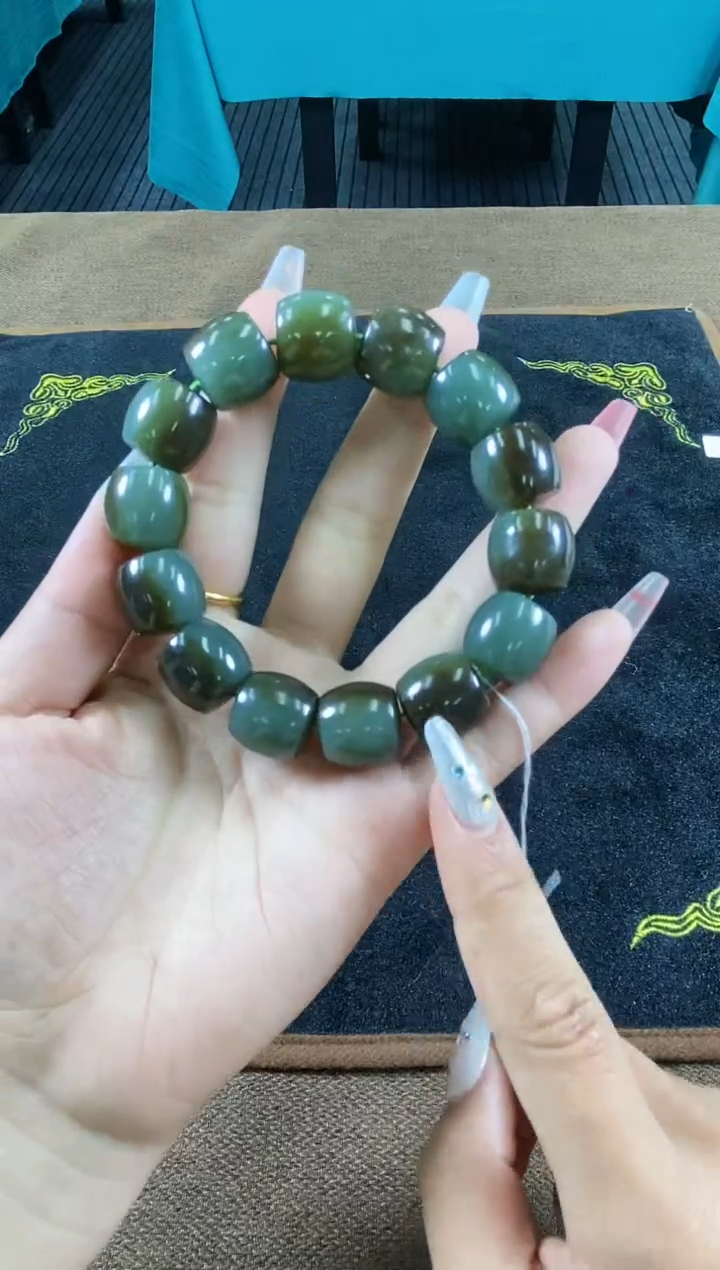 【闪购商品】和田玉和田玉未镶嵌QZ116纯天然新疆和田玉直切卡14