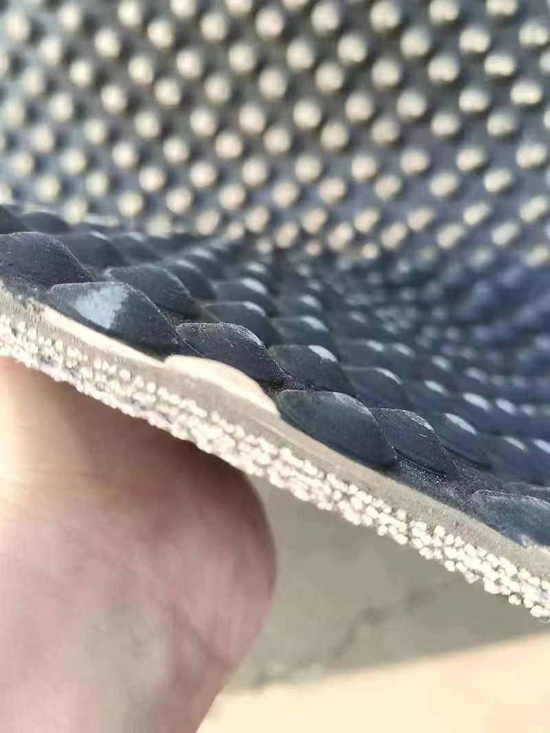 珍珠纹输送带防滑橡胶垫铺车间牛羊猪圈保温夹线耐磨橡胶板输送带