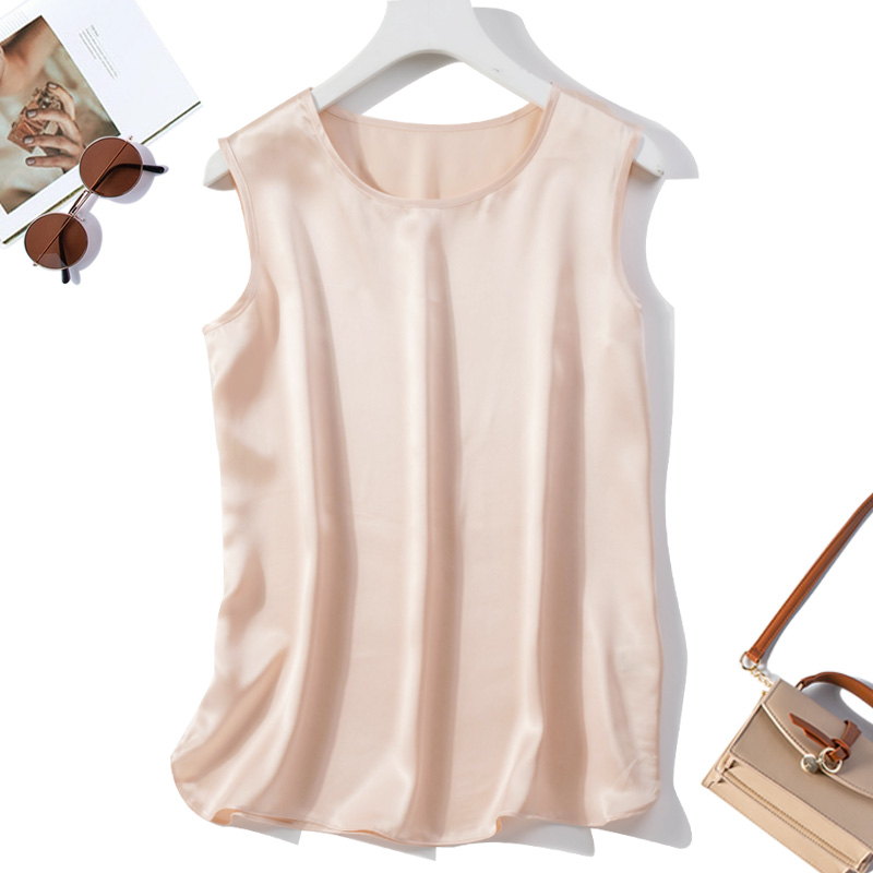 3号直播38-68真丝桑蚕丝福利价背心宽松上衣