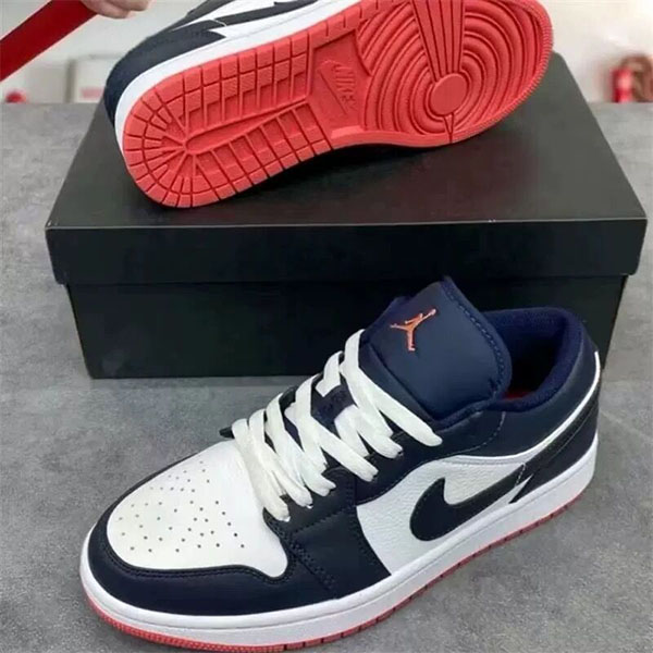 秋冬季耐克休闲AJ1板鞋男女鞋aj1低帮黑绿脚趾运动午夜蓝烟灰赛车