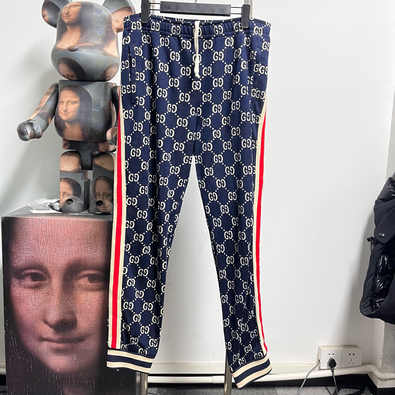 Gucci古驰满印校裤 K1824 尺码：XXL 裤长105 腰围50 新旧：99新