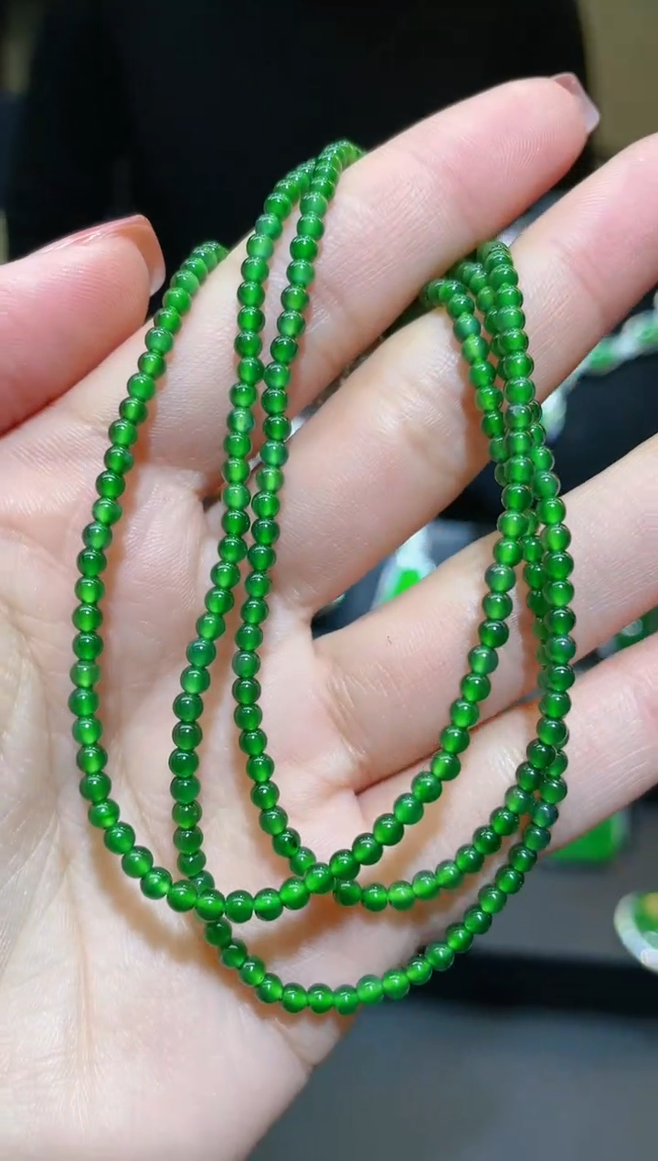 【闪购商品】翡翠项链未镶嵌A55