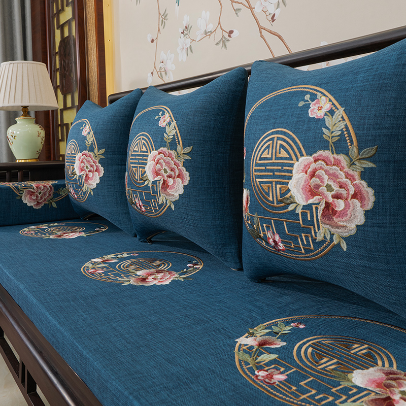 红木沙发海绵垫罗汉床垫实木沙发坐垫餐椅防滑垫子四季通用款定制