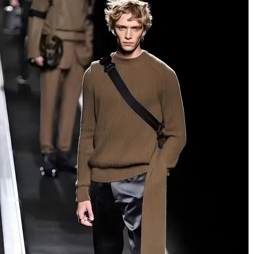 960-2025春季新款轻奢宽松休闲蓝色百搭男士软牛仔外套时尚潮牌