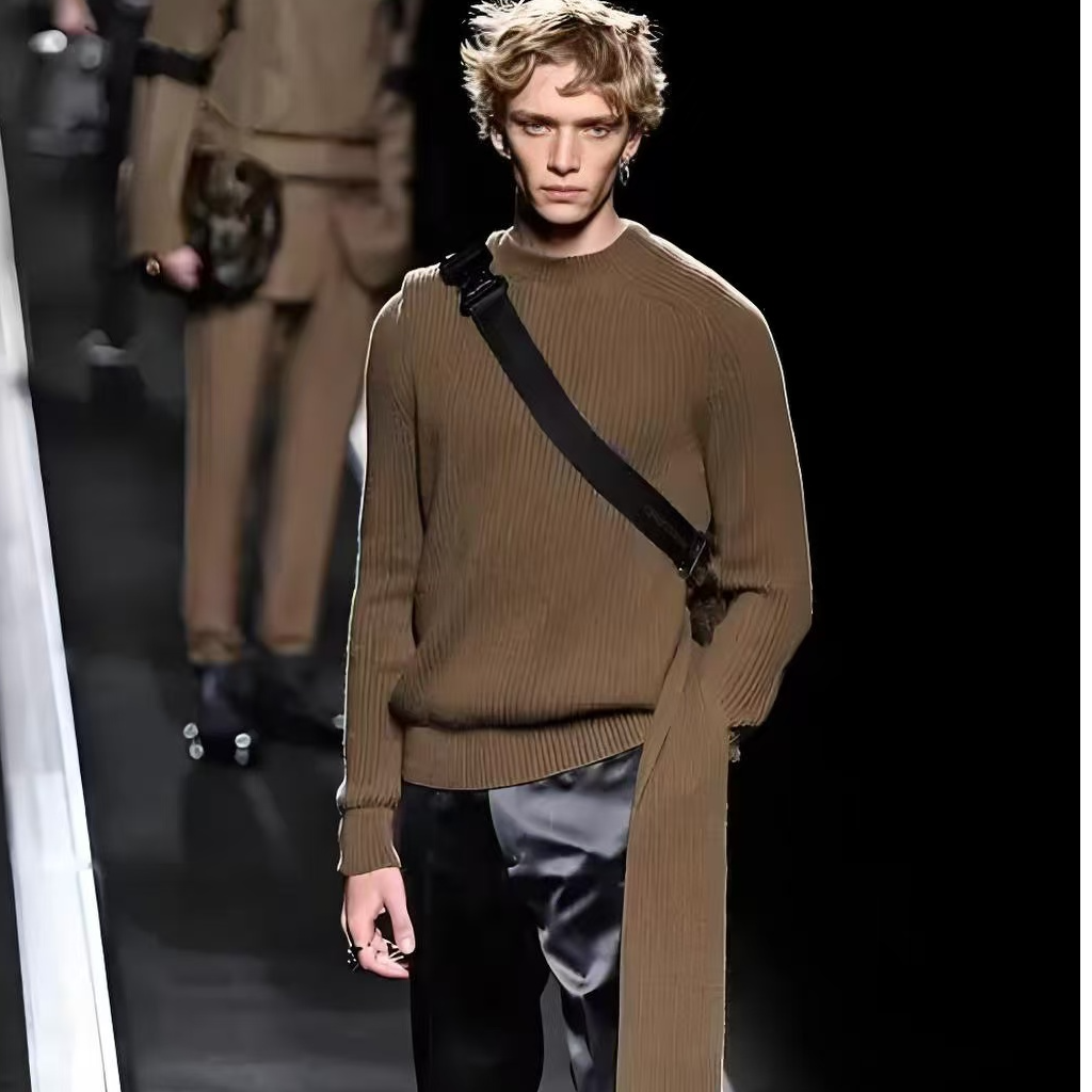 1020-2025春季新款休闲白色提花软牛仔外套时尚潮牌 宽松男款