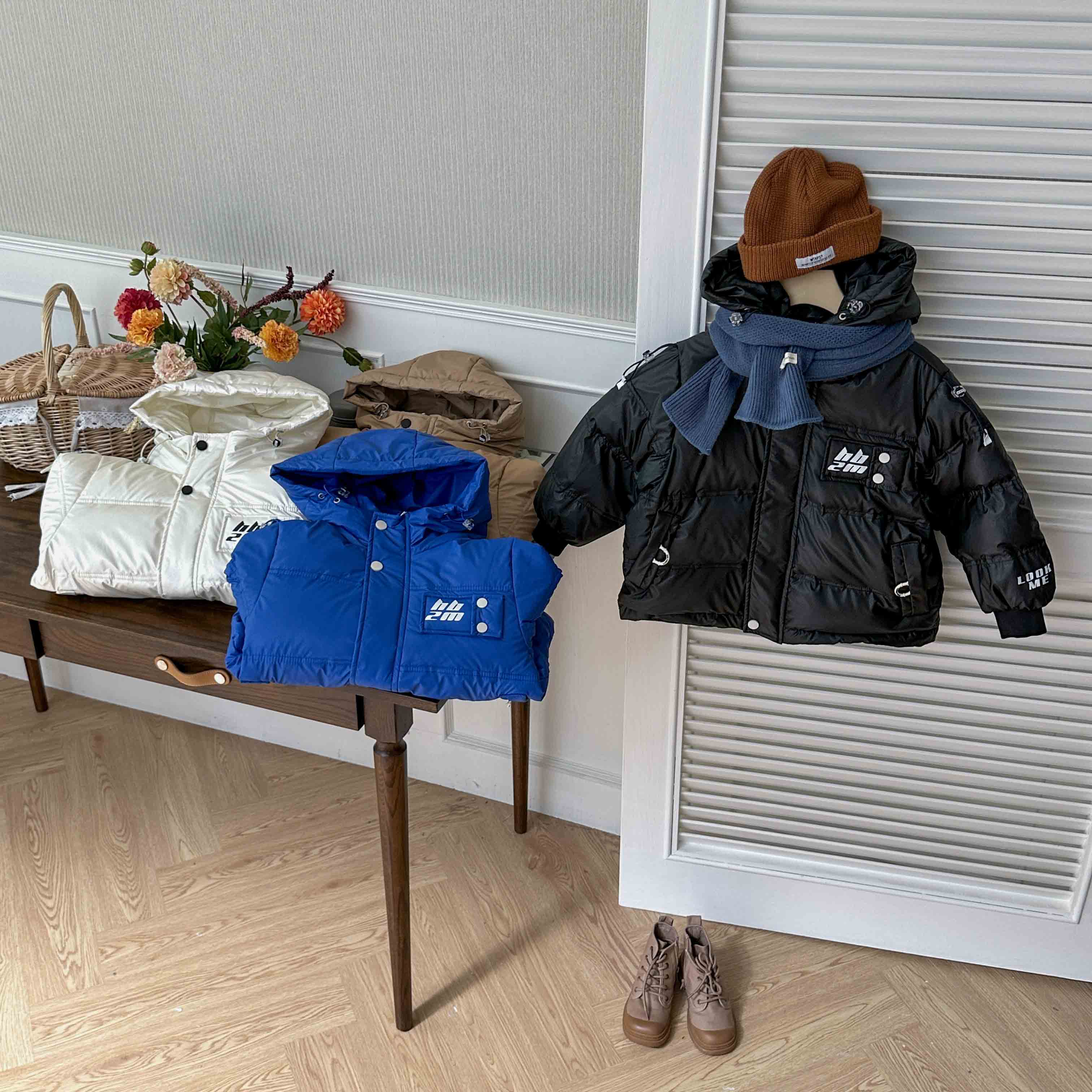 2023冬季新品羽绒服防寒保暖连帽外套运动男宝帅气休闲百搭潮服~~